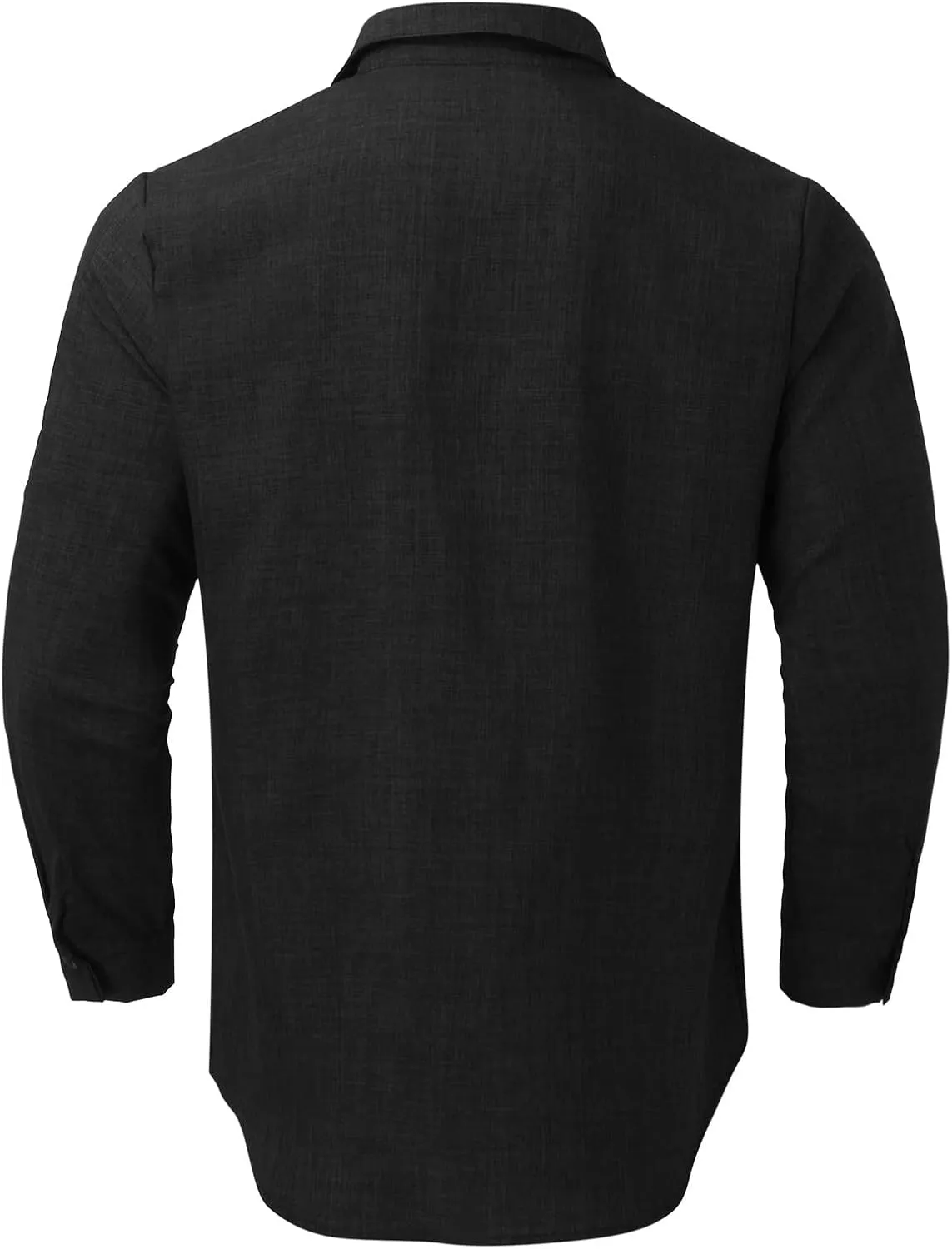 Cargo Shirts for Men Construction Work Shirts Button Up UV Long Sleeve Sun Protection Tactical Hiking Fishing Shirt