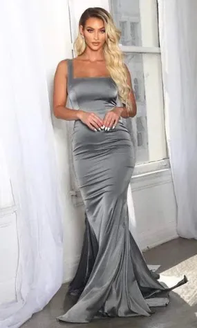 Fancy Green Evening Dress