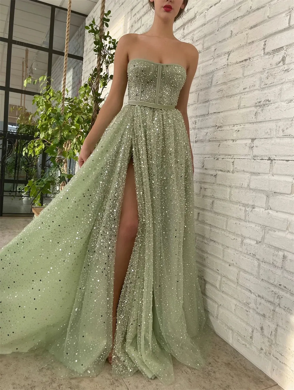 Girlary Bridesmaid Dresses for Prom Robe Elegant Dress Women for Wedding Party Quinceanera Dresses Ball Gown 2024 Evening Dress Woman