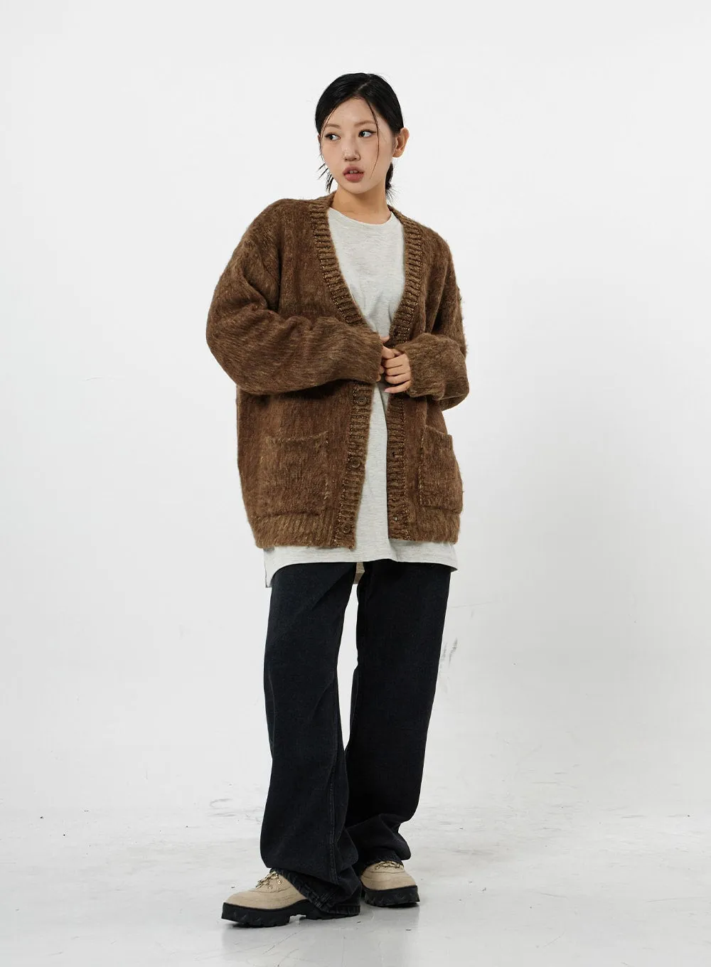 Loose Fit Long Sleeve T-Shirt Top Unisex CS21