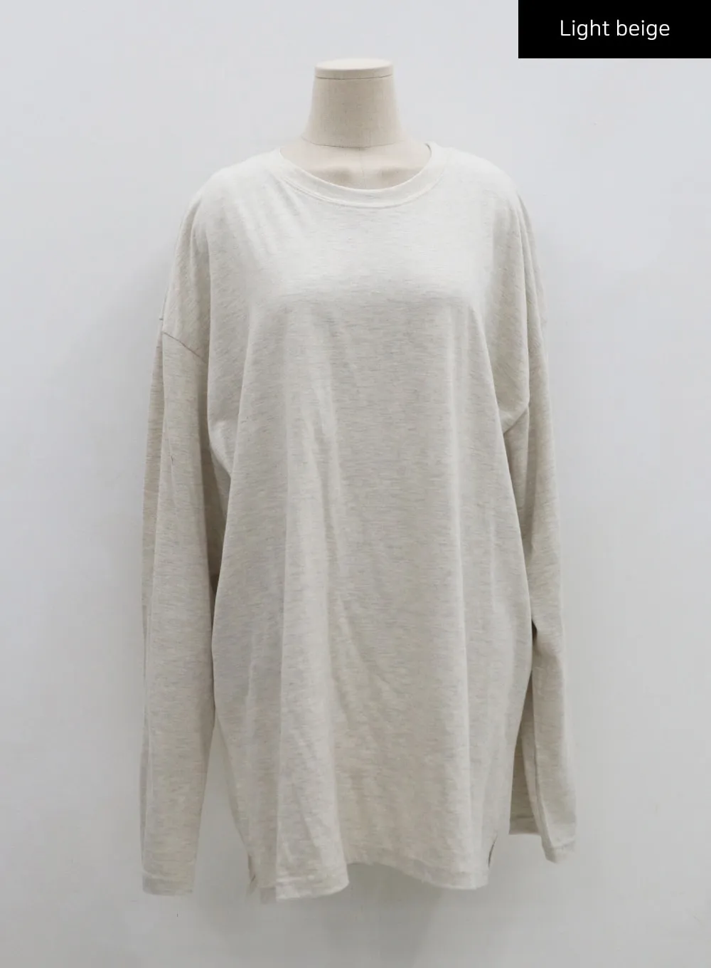Loose Fit Long Sleeve T-Shirt Top Unisex CS21