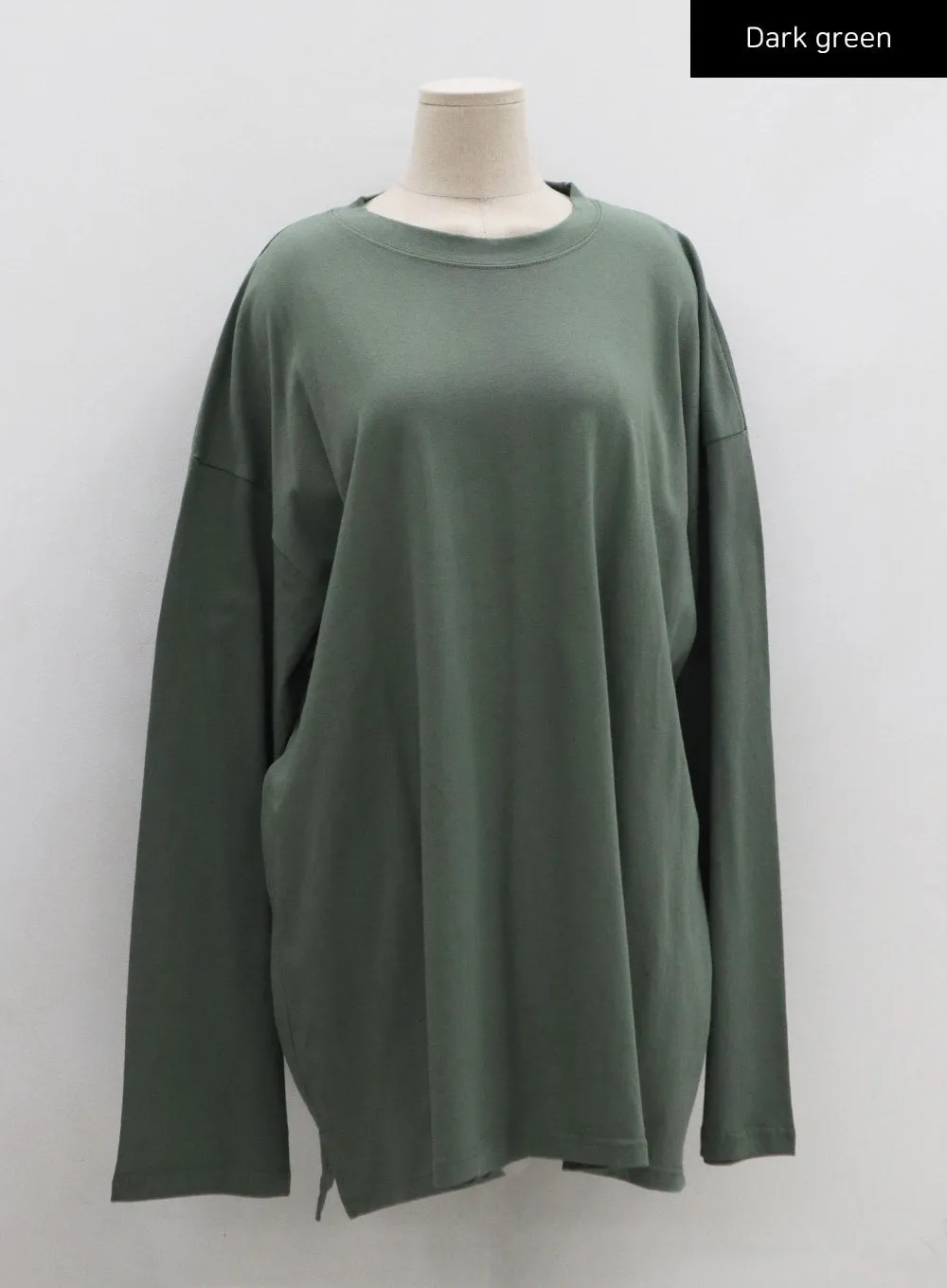 Loose Fit Long Sleeve T-Shirt Top Unisex CS21