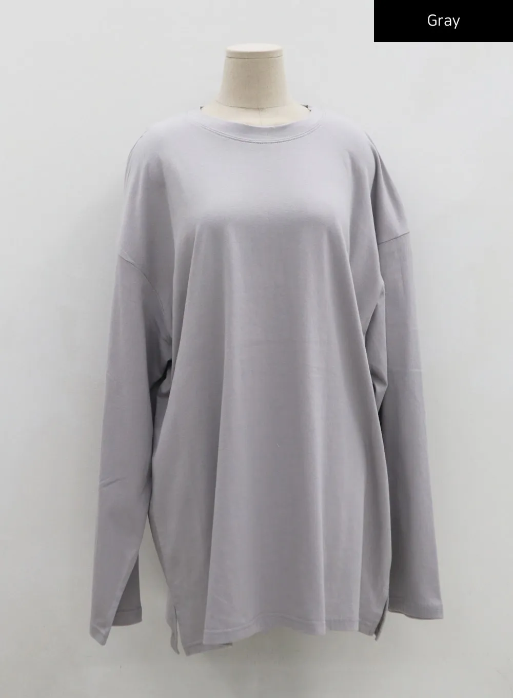 Loose Fit Long Sleeve T-Shirt Top Unisex CS21