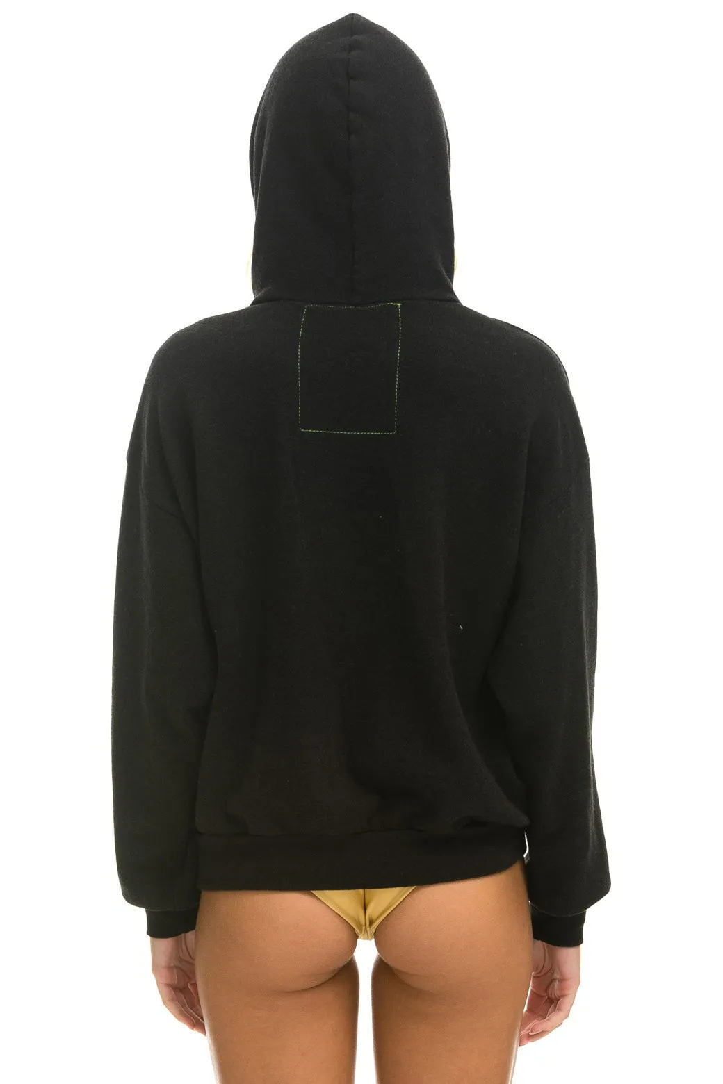 MADE IN CALIFORNIA RELAXED PULLOVER HOODIE - BLACK