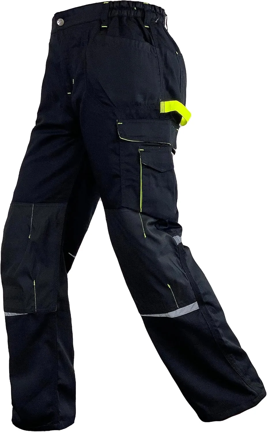 Men's Tactical Work Pants – Cordura Knee Reinforcement, Multi-Pocket Cargo Utility, Durable & Casual Combat Trousers