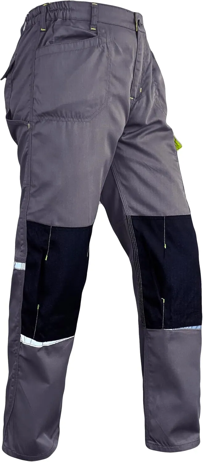 Men's Tactical Work Pants – Cordura Knee Reinforcement, Multi-Pocket Cargo Utility, Durable & Casual Combat Trousers