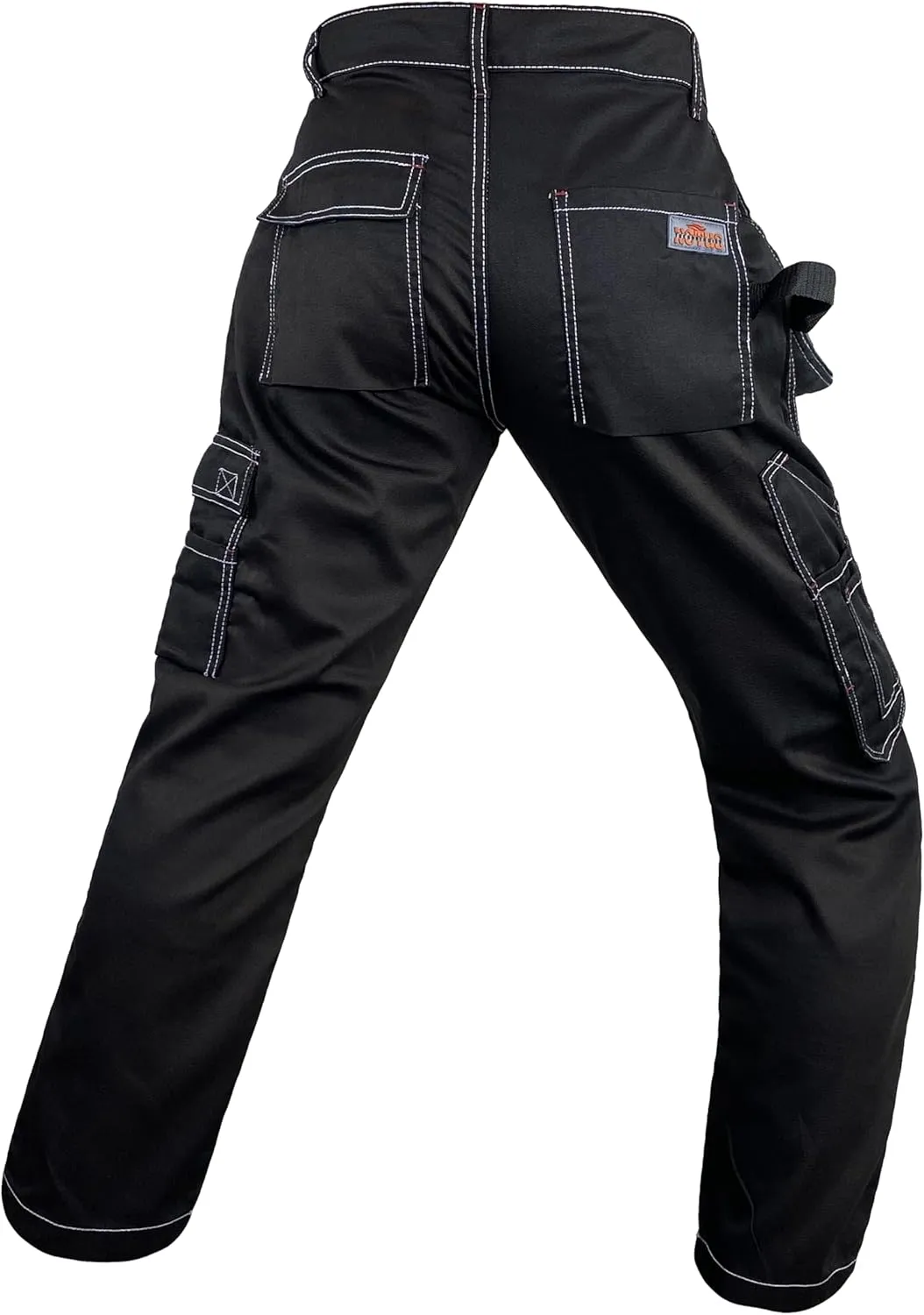 Notus Men’s Workwear Tactical Cordura Knee Construction Utility Cargo Work Trousers Pants with Holster Pockets