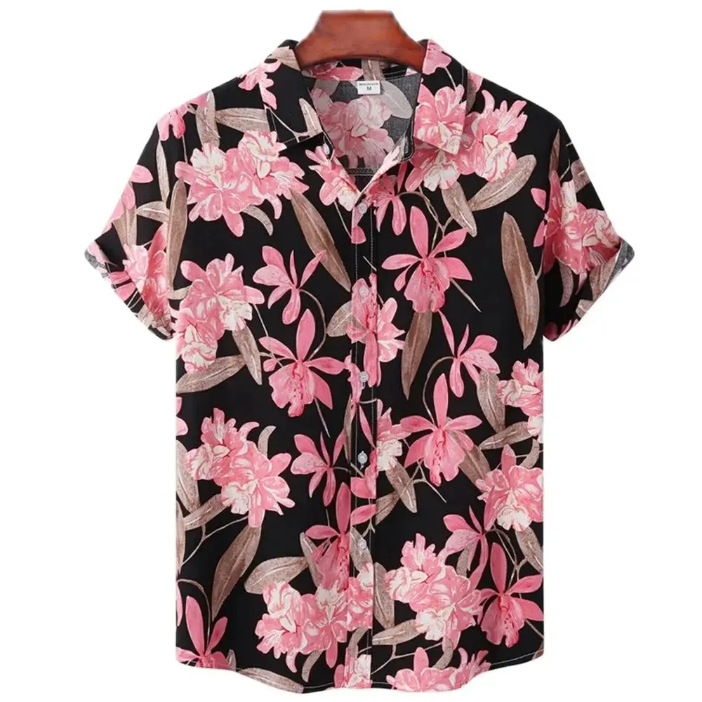 RETRO FLORAL BUTTON-UP