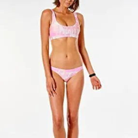 Rip Curl Classic Surf Eco Crop Bikini with Shorts - SMALL