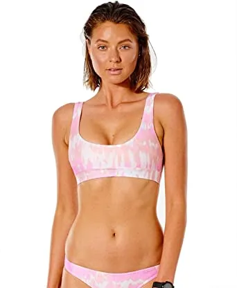 Rip Curl Classic Surf Eco Crop Bikini with Shorts - SMALL