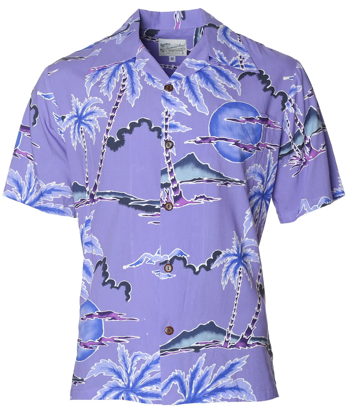 Scenic Palm Hawaiian Shirt