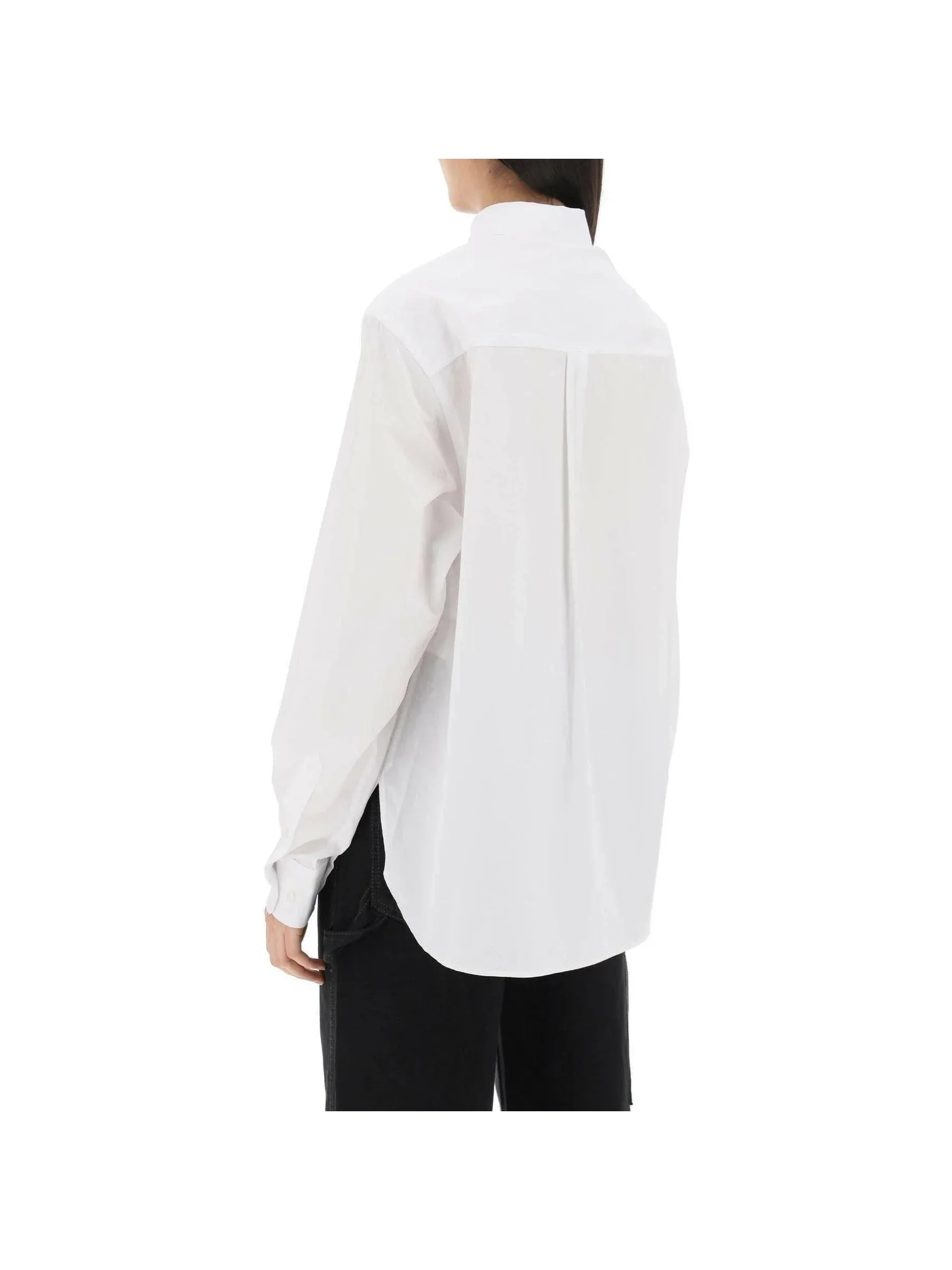 William Poplin Button-Up Shirt